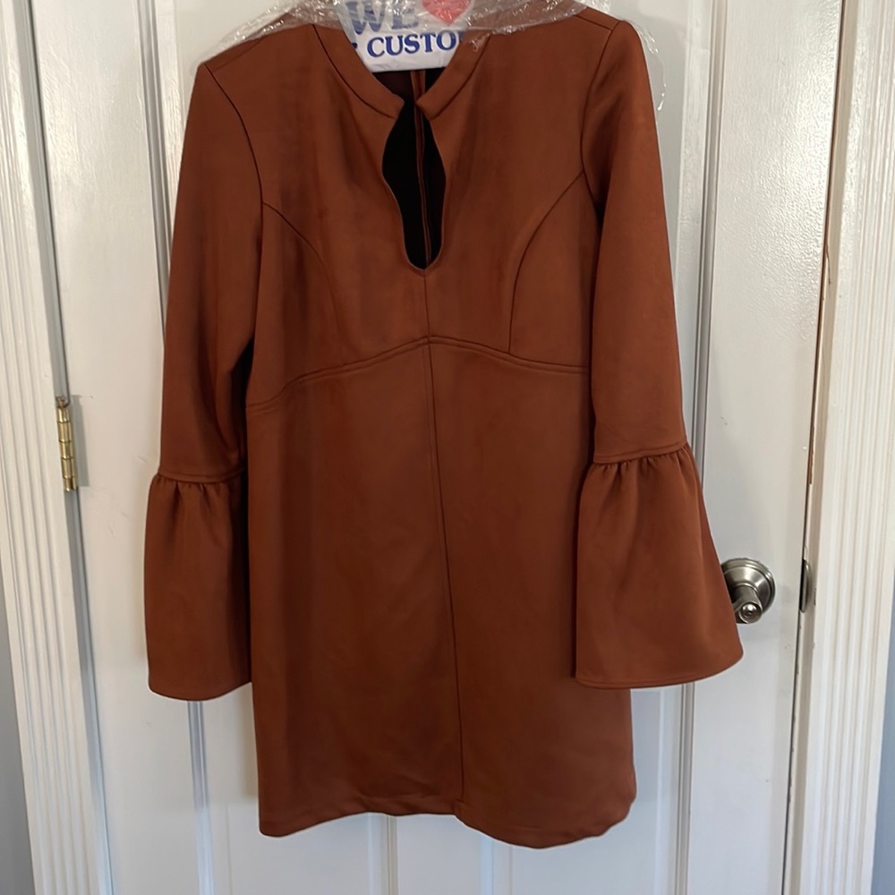 Cute casual dress ! Pair with black tights and black shoes !